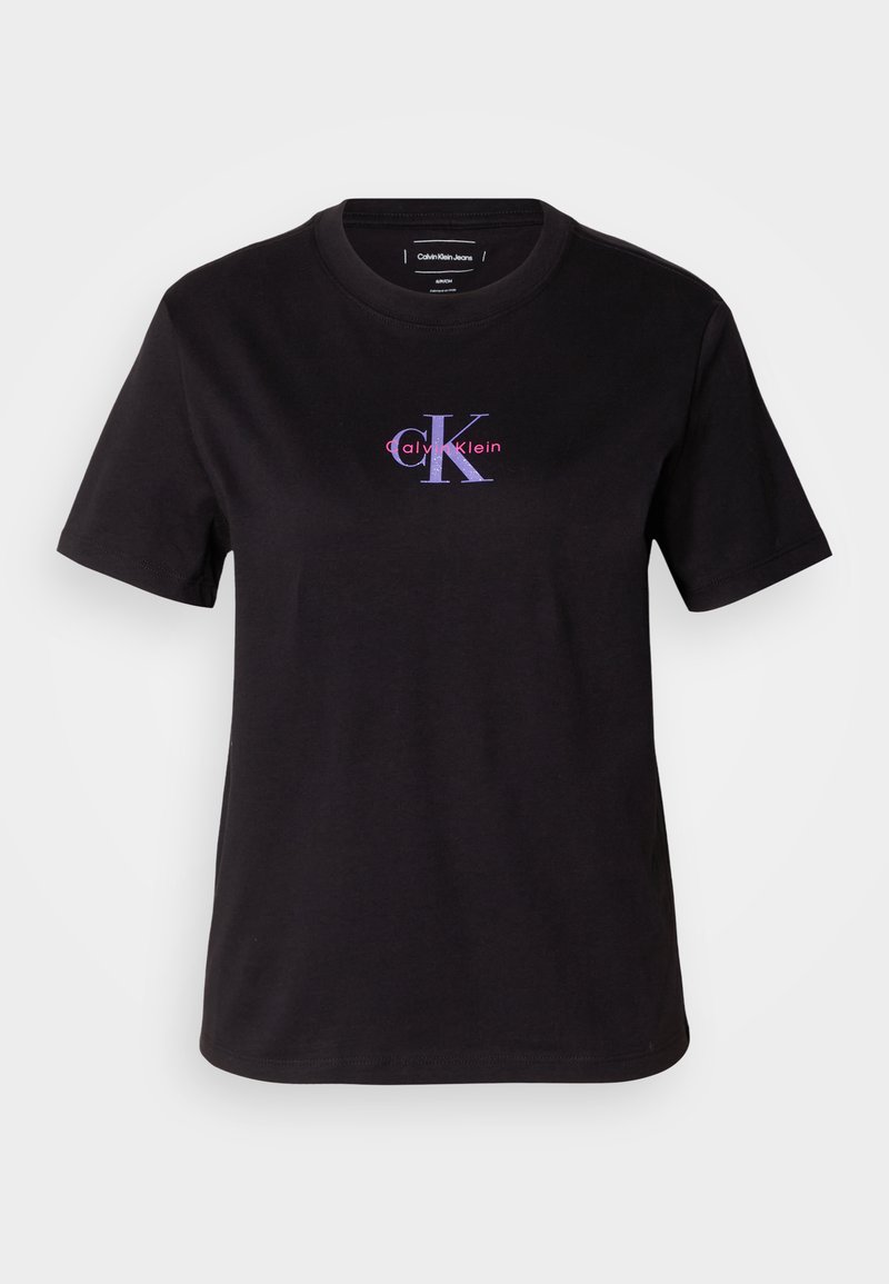 Calvin Klein Jeans T-shirt print zwart
