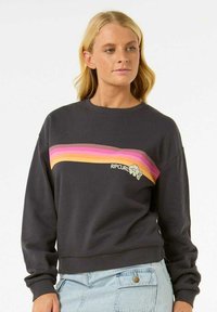 Rip Curl RELAXED CREW         - Felpa - washed black