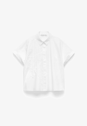 ADOLFO DOMINGUEZ, Button-down blouse - white