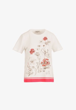 Luisa Spagnoli BELLE - T-shirt print - panna