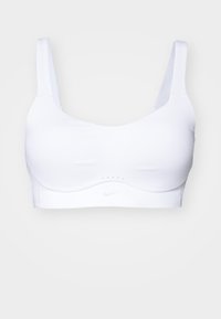 ALATE MIT STARKEM HALT - Brassières de sport à maintien supérieur - white/(cool grey)