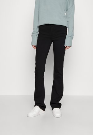 Bootcut jeans - black