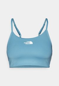 The North Face FLEX BRA - Športni modrček s srednjo podporo - algae blue