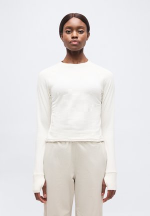 SNTIAL LIGHTWARM - T-shirt à manches longues - whisper white