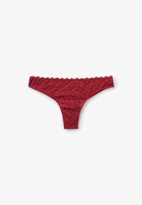 Selected, red