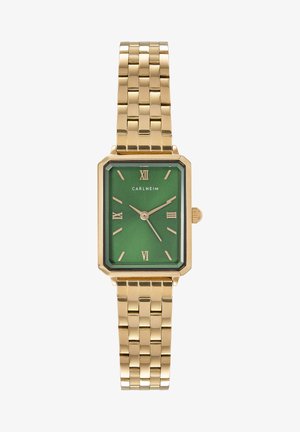 Klocka - rose gold-green