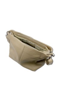 DrachenLeder Schoudertas - taupe beige