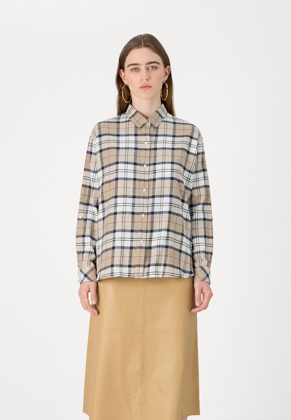 ELISHAW - Button-down blouse - hessian