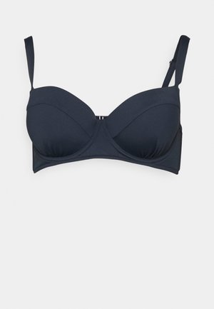 Seafolly DD BIG CUP COLLECTIVE UNDERWIRE BRA - Parte de cima de biquíni - true navy
