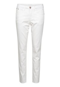 LOTTECR PLAIN TWILL COCO FIT BCI - Jean slim - snow white