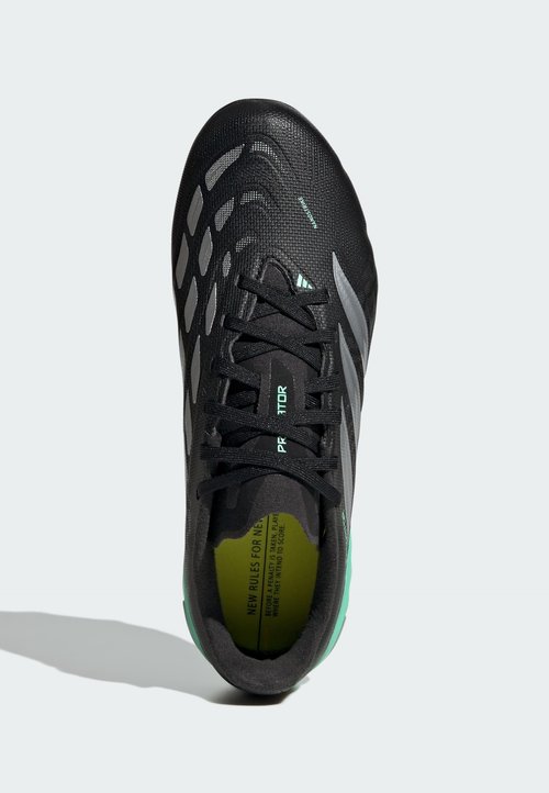 adidas PREDATOR LEAGUE FIRM GROUND KIDS UNISEX - Firm-ground football boots - core black silver metallic pulse mint — foto 3