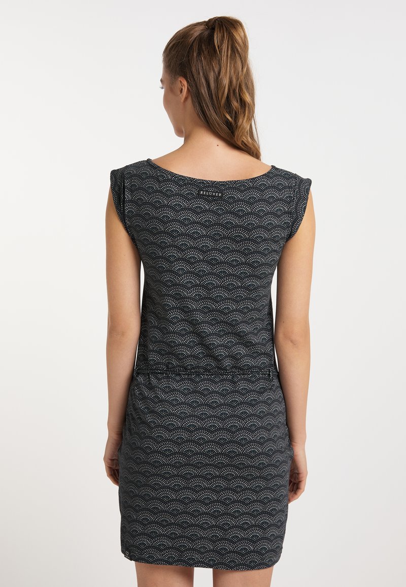 Damen Freizeitkleider | Ragwear TAG B REMAKE Etuikleid black/schwarz - WH27054 Damen Freizeitkleider | Ragwear TAG B REMAKE Etuikleid black/schwarz - WH27054