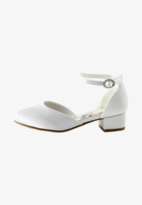 Nevybrané, white satin stain resistant bridesmaid