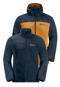 Jack Wolfskin TAUBENBERG 3IN1 M - Impermeabile - safflower