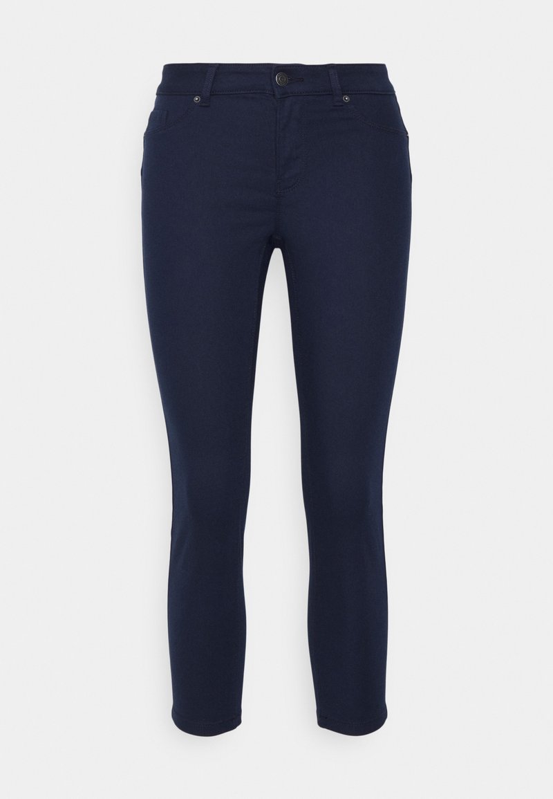 Vero Moda Petite VMHOT SEVEN PUSH PANT - Calças de ganga de corte skinny - navy blazer