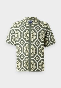 Abercrombie & Fitch RASCHEL FLORAL OCTAGON  - Overhemd - green