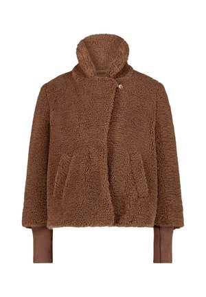 Betty Barclay, BETTY BARCLAY MIT PLÜSCH OUTDOORJACKE - Veste d'hiver - dark coffee