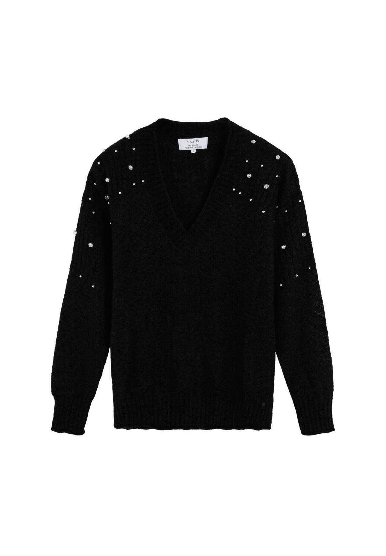 Scalpers Jersey de punto black/negro