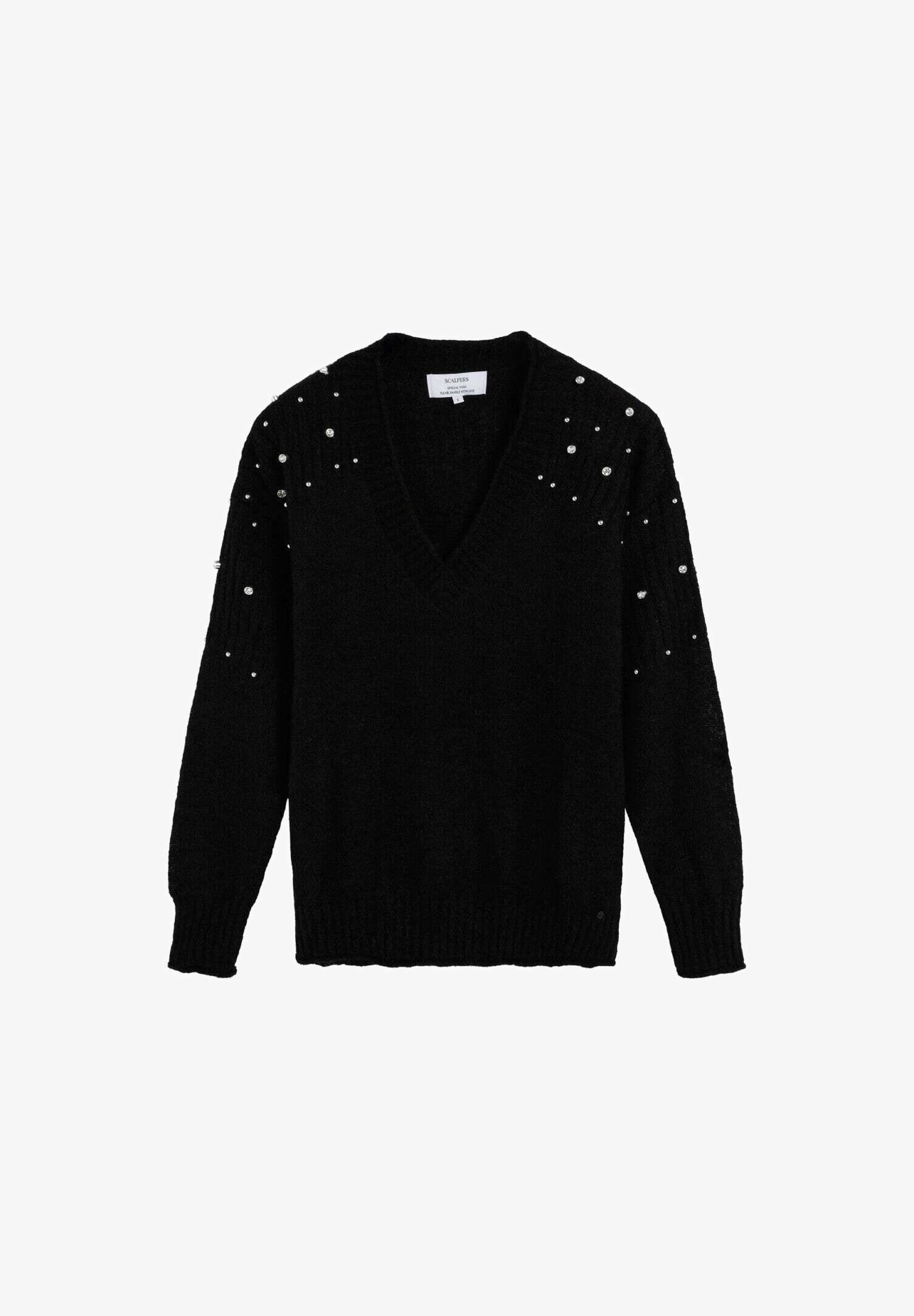 Scalpers Jersey de punto black/negro - Main Image