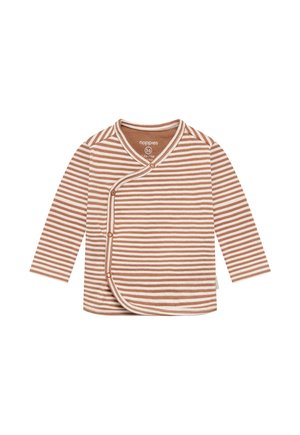 Noppies, LANGARMSHIRT STRIPE UNISEX - Langarmshirt - mocha mousse