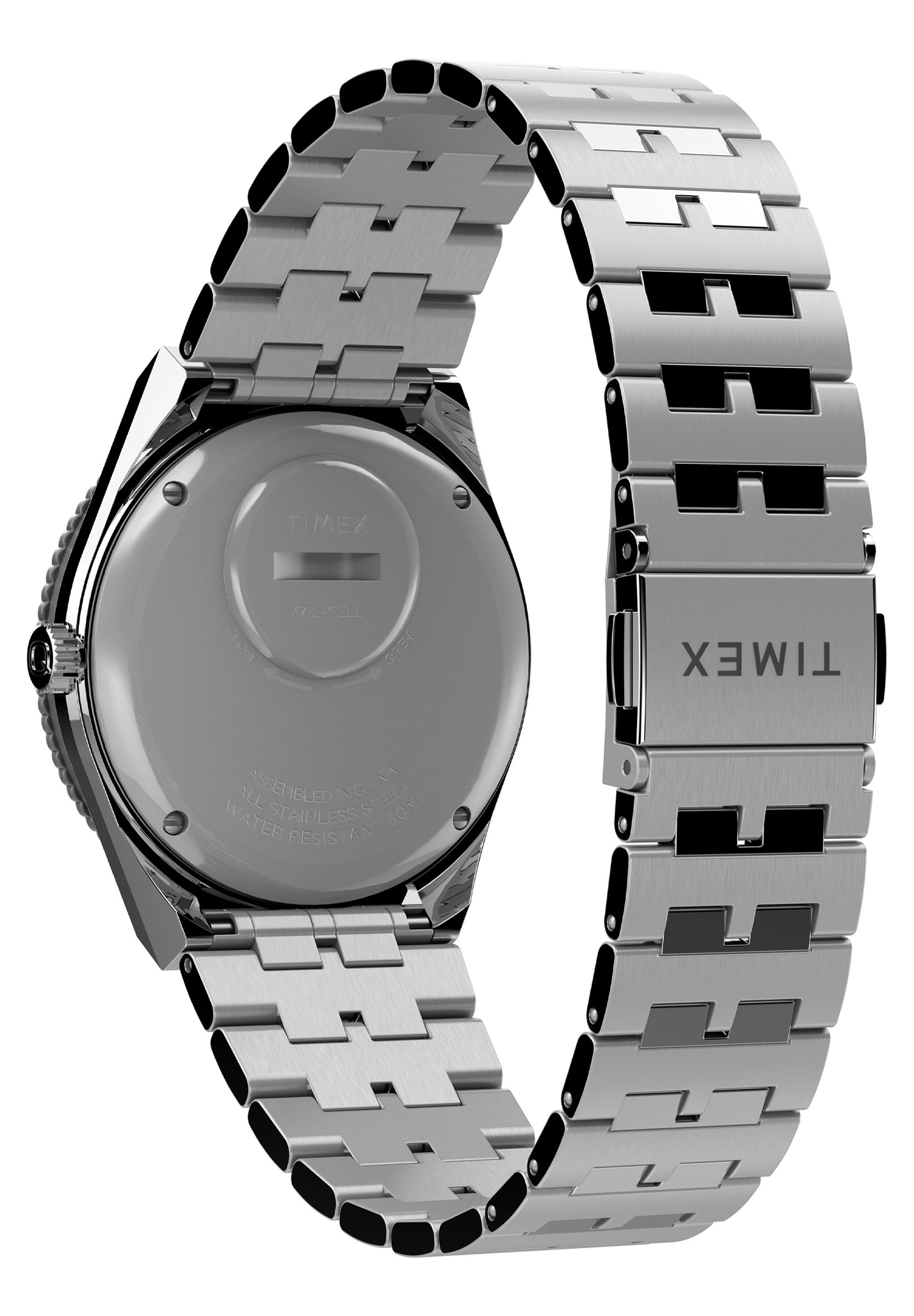 Timex Q TIMEX GMT - Horloge - silver-coloured/zilverkleurig