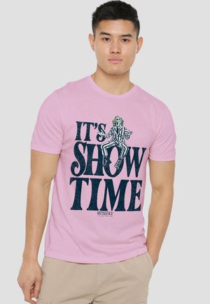 Cotton Soul, BEETLEJUICE/SHOWTIME - Print T-shirt - pink