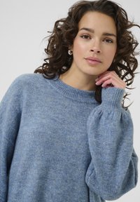 Kaffe Trui - windward blue melange