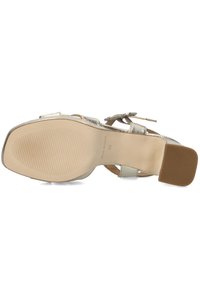 CTWLK HAK AMOUCH - Sandalen met plateauzool - goud