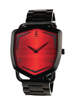 SHIELD BLACK ELEGANZA - Käekell - red black