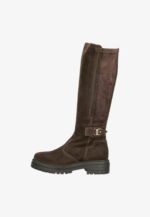 NeroGiardini, STIEFEL - Botas con plataforma - tdi moro
