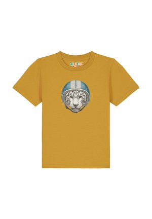 watapparel RACING TIGER - T-Shirt print - ochre