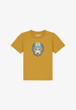 watapparel RACING TIGER - T-Shirt print - ochre