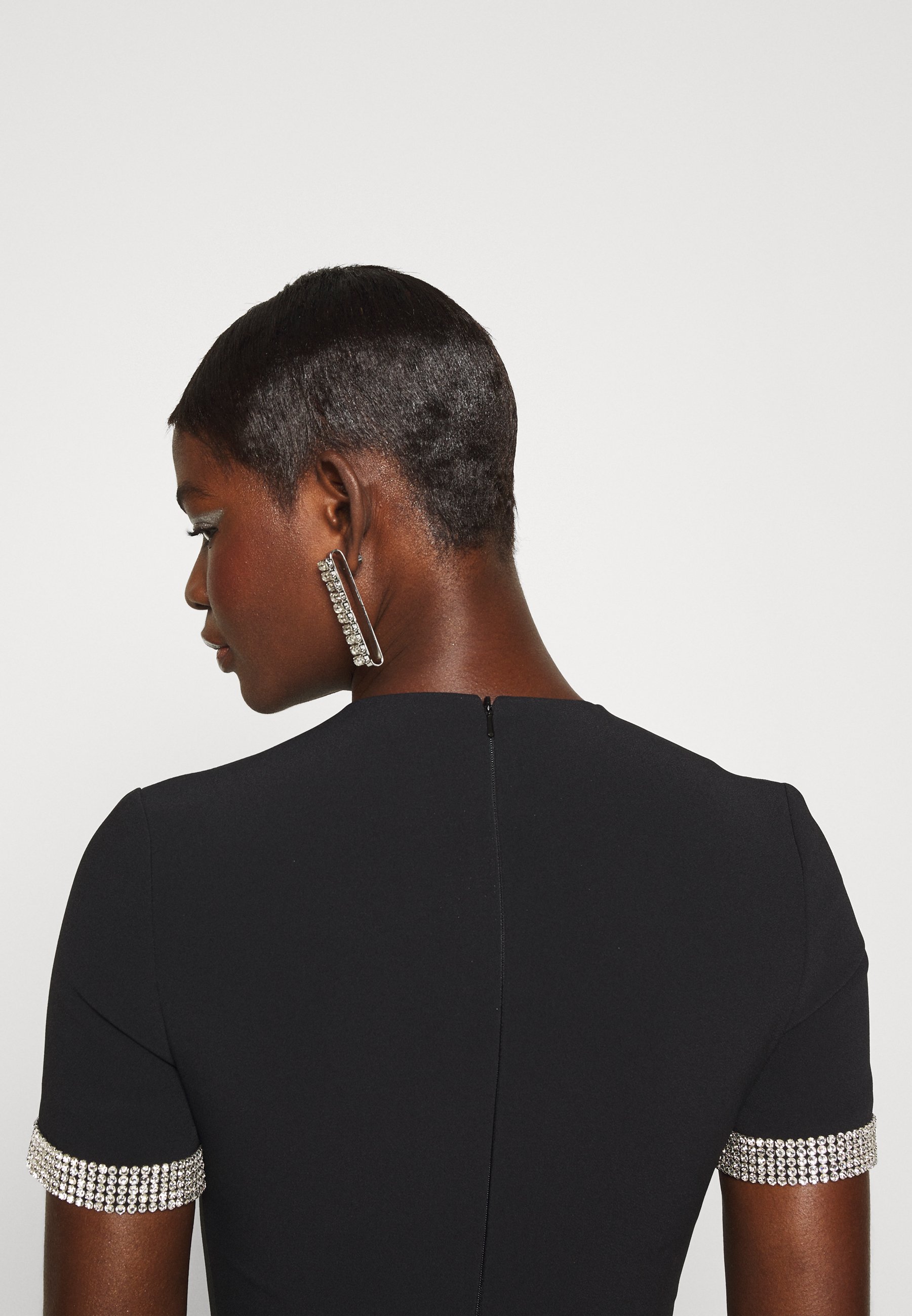 David Koma CRYSTAL TRIM HEM SHORT 