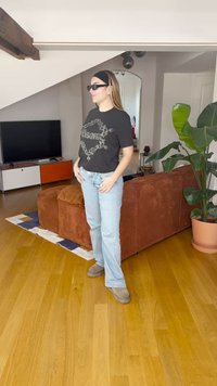 AllSaints Triko s potiskem - washed black