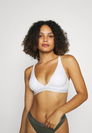 MODERN STRUCTURE LINED - Reggiseno a triangolo - white