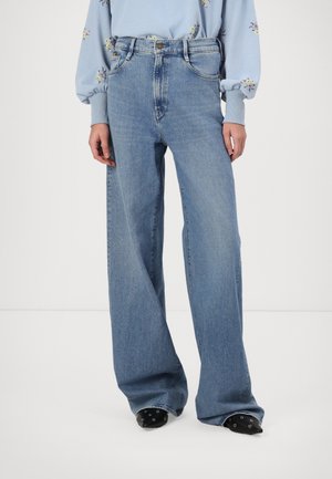 G-STAR DECK HIGH LOOSE - Relaxed fit jeans - vintage blue pearl
