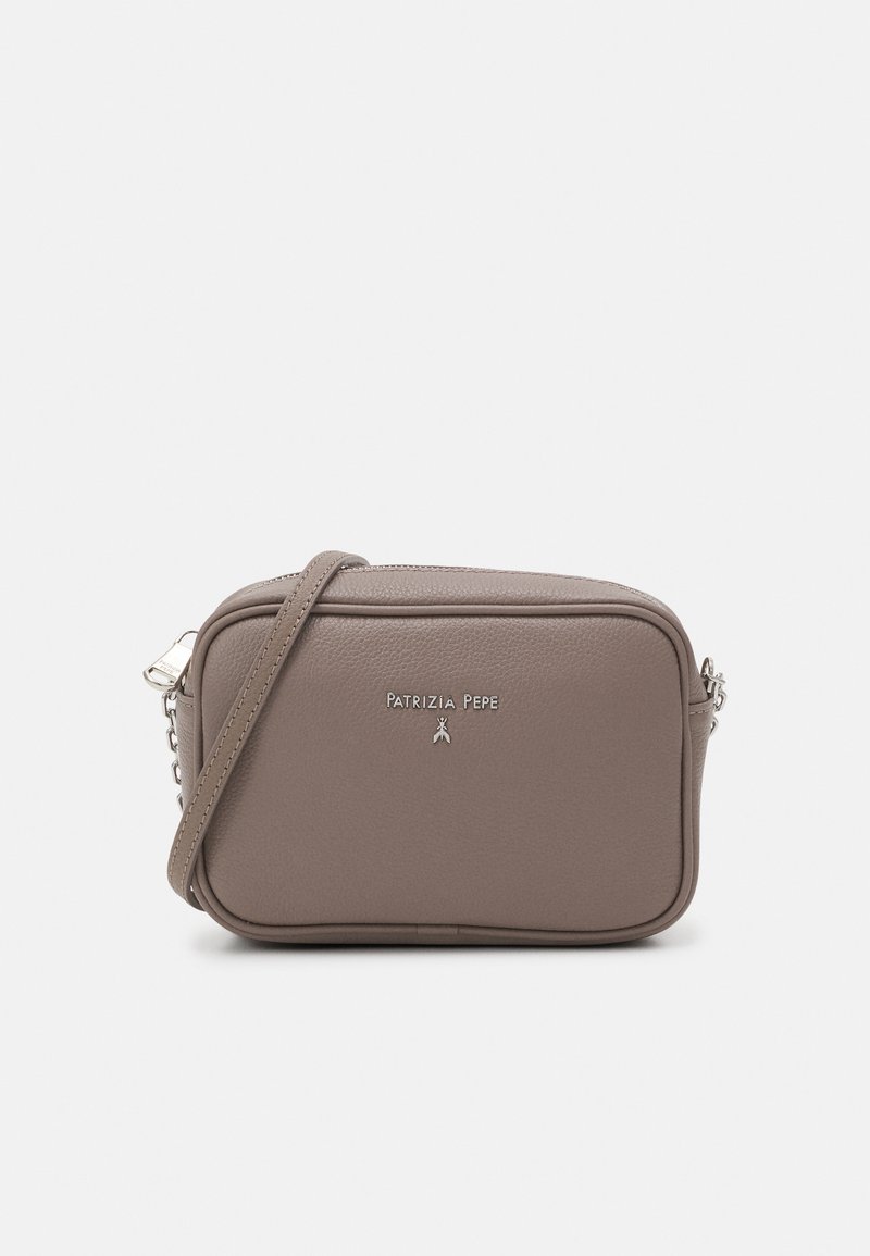 Patrizia Pepe HANDBAG - Schoudertas - dark tatami