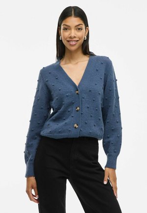 VERZIERTER - Vest - vintage indigo