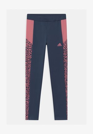 LEO UNISEX - Leggings - crew navy/hazy rose