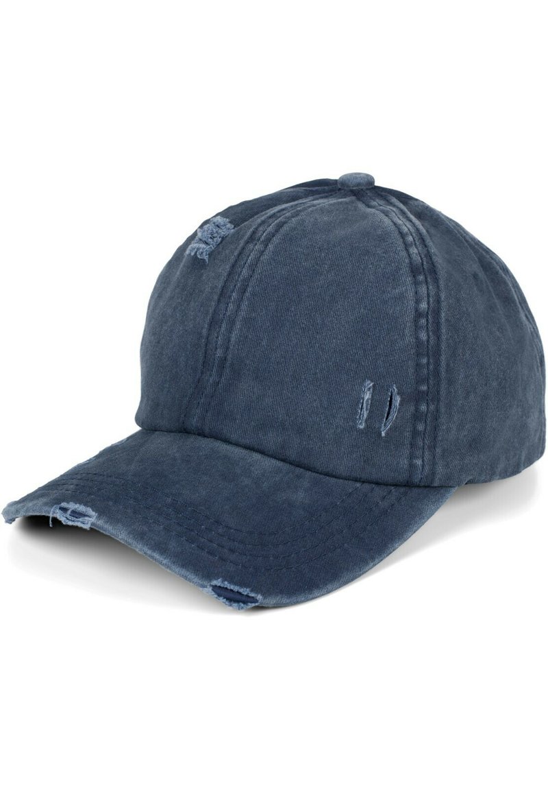 Damen Mützen | STYLEBREAKER Cap jeansblau/blue denim - UE72643 Damen Mützen | STYLEBREAKER Cap jeansblau/blue denim - UE72643