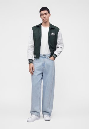 Lacoste, UNISEX - Яке бомбър - sinople/flour