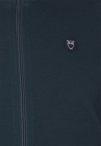 KnowledgeCotton Apparel Sudadera con cremallera - dark blue