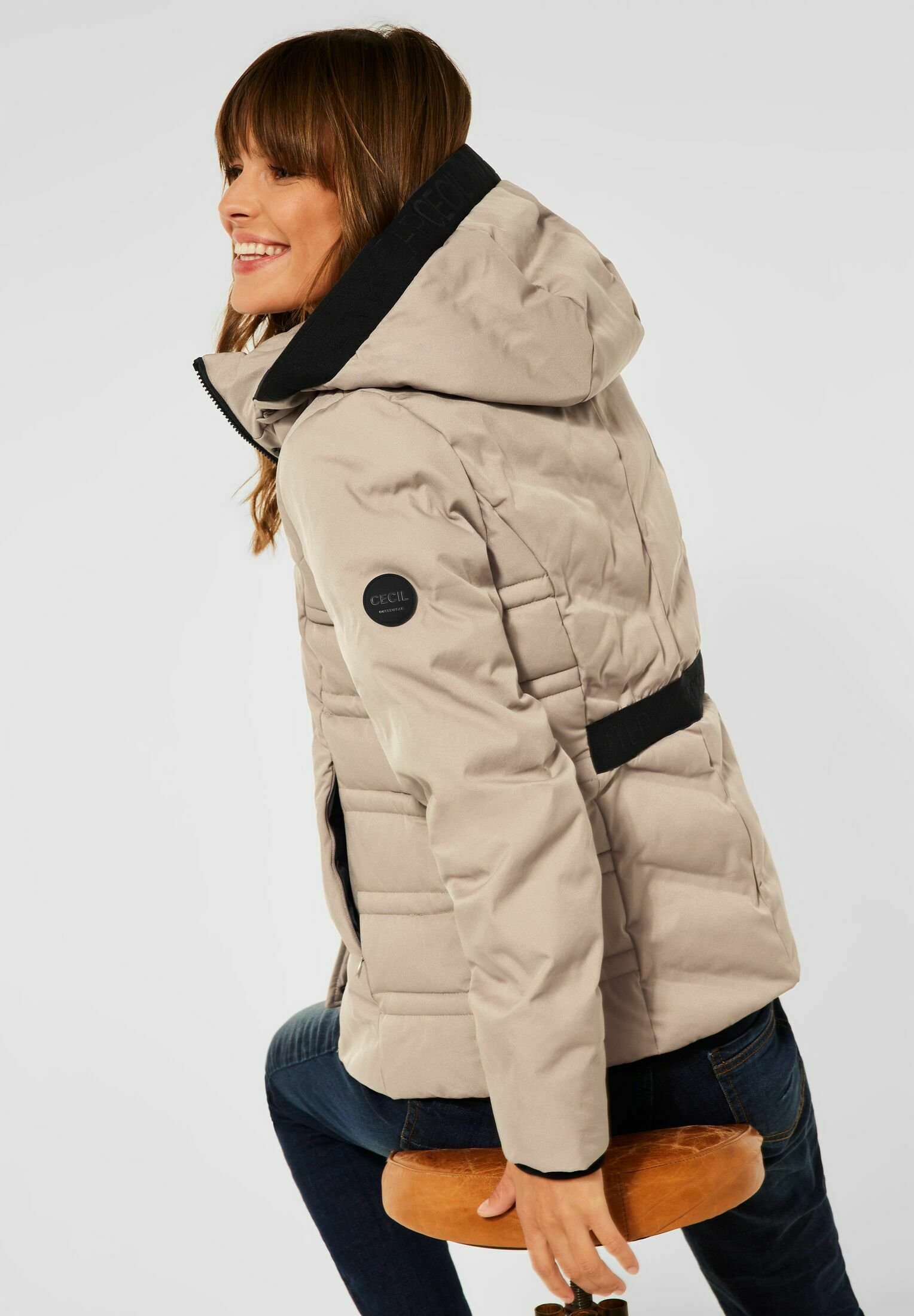 Bomberjacke Beige Sommerjacken Sommerjacke Mädchen Damen Oversize  Bomberjacke Leichte