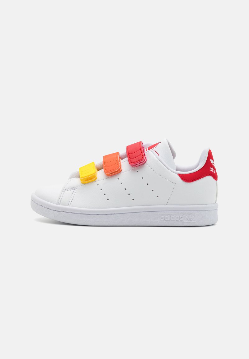 adidas Originals STAN SMITH UNISEX - Trainers - footwear white/better scarlet