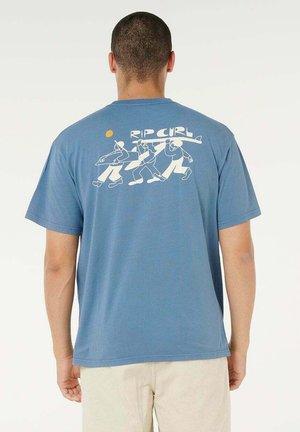 ARTIST OF THE SEARCH TY WILLIAMS  - T-shirt print - bluefin