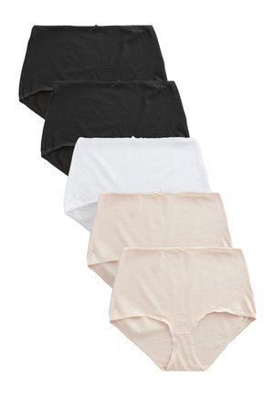 Next, 5 PACK - Trusser - black white nude