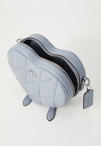 COACH QUILTED HEART  - Borsa a tracolla - grey blue