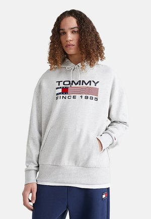 TJM REG ATHLETIC LOGO - Jersey con capucha - silver grey htr