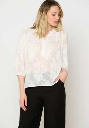CHIC EMBROIDERED  - Blouse - vanilla white