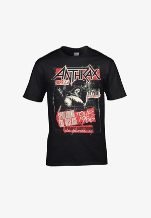 rockshirts ANTHRAX SPREADING THE DISASE - T-shirts print - black